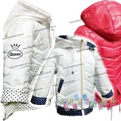 Куртка для девочки Queen. Сезон весна-осень (Украина)