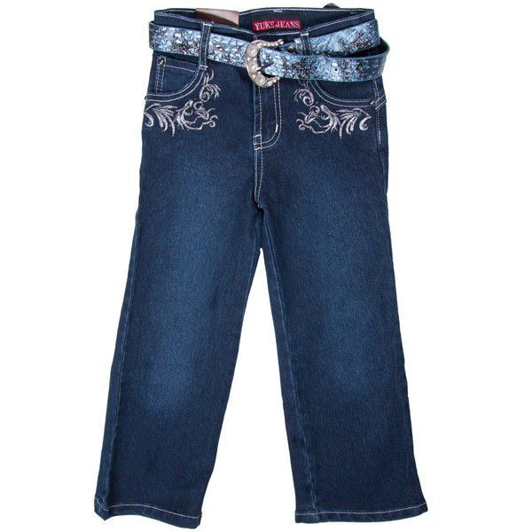 Джинсы для девочки м. 4159