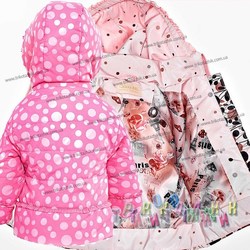 Куртка для девочки Манго с рисунками. Сезон весна-осень (Украина)