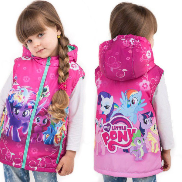 Мультяшная жилетка Little pony 2