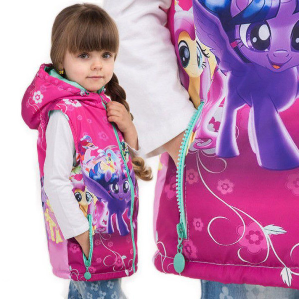 Мультяшная жилетка Little pony 2