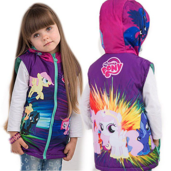 Мультяшная жилетка My little pony