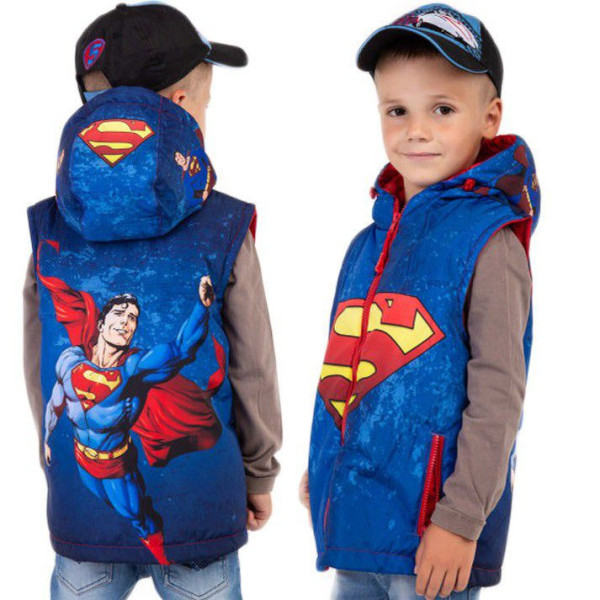 Мультяшная жилетка Superman