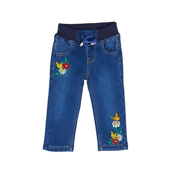 Джинсы утепленные для девочки м.33848