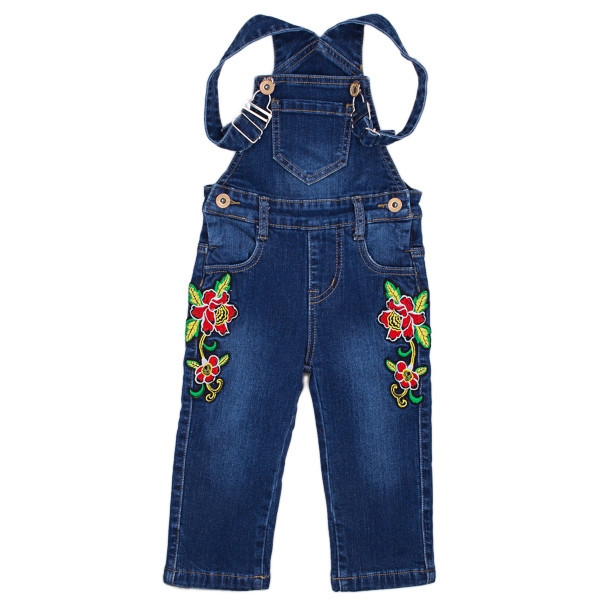 Комбинезон джинсовый утеплённый для девочки м.33944
