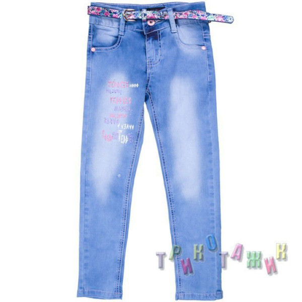 Джинсы для девочки м.550(Турция)