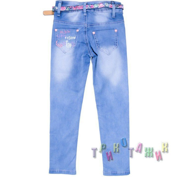 Джинсы для девочки м.550(Турция)