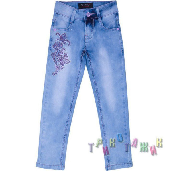 Джинсы для девочки м.790 (Турция)