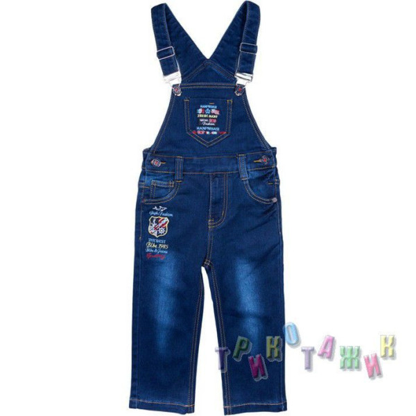 Комбинезон джинсовый для мальчика м.11344 (Турция)