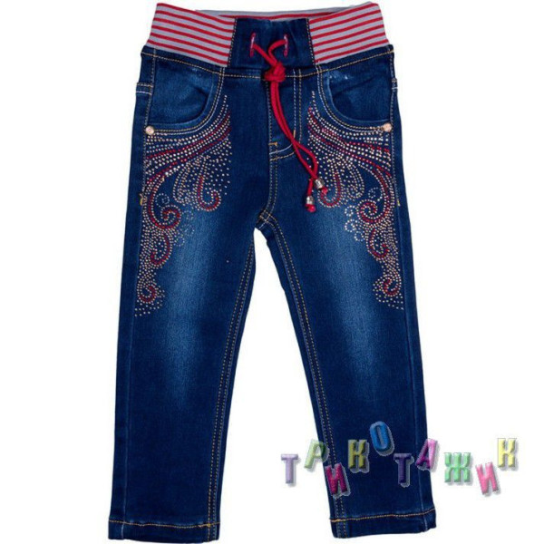 Джинсы для девочки м.30997 (Турция)